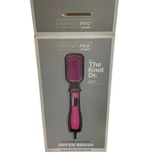 INFINITIPRO BY CONAIR The Knot Dr All n One Smoothing Dryer Brush - Pink