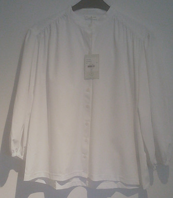 Bluse NORA Langarm mit Stehkragen Gr. XL von Jane Lushka NEU
