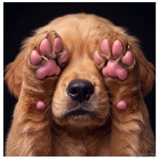 Puppy Dog 5D Diamond Art Kit for Adults 13.8 x 13.8 Inch