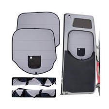 Living in a Bubble Insulated Blackout Rear Window Covers Pair for Mercedes ...