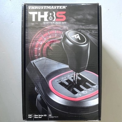Thrustmaster TH8S Shifter Add-On 8-Gear Racing PS5 PS4 Xbox PC - New (open box)