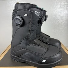 2027 Brand New K2 Womens Kinsley Snowboard Boots 350 Sz 7 Black Double Boa