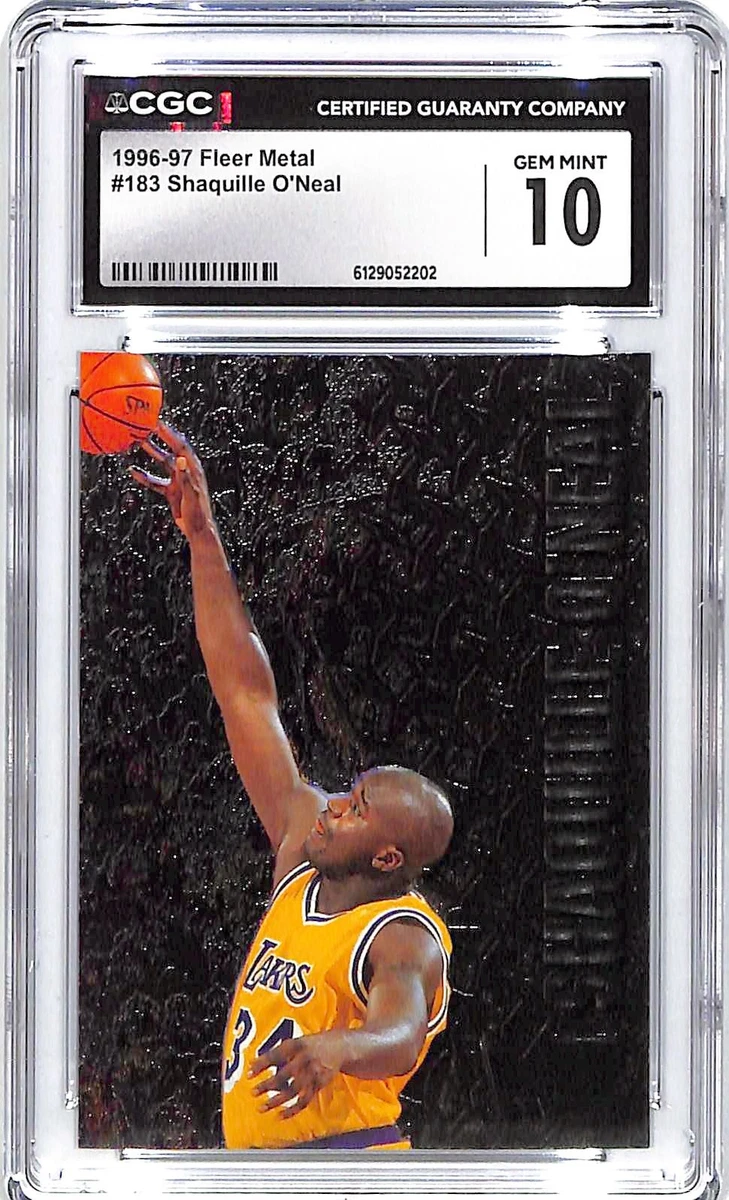 Fleer Shaquille O'Neal Basketball 1996-97 Season Sports Trading