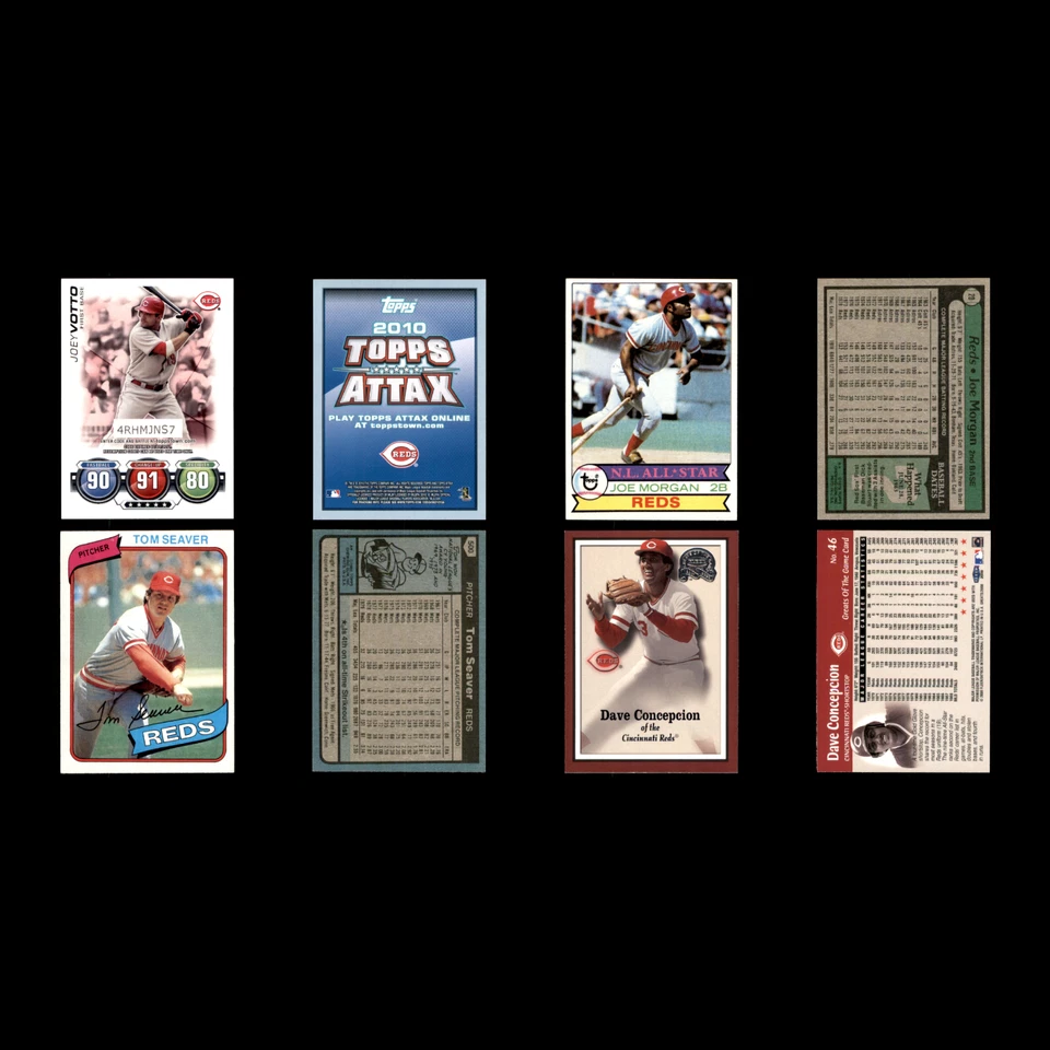 Lote de 24 tarjetas de béisbol de los Rojos de Cincinnati Bowman cromadas Joey Votto casi nuevas béisbol MLB Foto 4 de 4