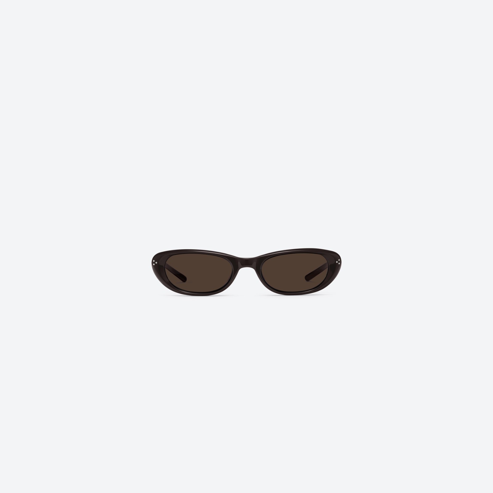 Gentle Monster/ Madlenne BR2/ Cat-eye sunglasses/ Brown acetate / Brown/Brown