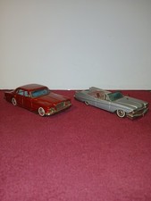 Two Older Tin Japan Friction Cars. Imperial. Valiant