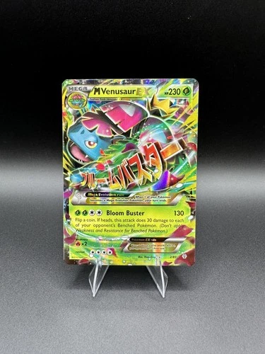 Pokemon: M Venusaur EX 2/83 Generations Mega Ultra Rare Holo LP