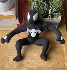 AMAZING Black VENOM Spiderman Plush Marvel Toy 2007 Kellytoys