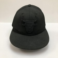 Chicago Bulls Hat Cap Snap Back Youth One Size Black NBA Basketball New Era