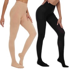 Compression Stockings Pantyhose 20-30 mmHg Support Varicose Veins Men Women Hose