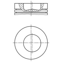 Kolben Mahle 007 Pi 00110 000 Kurbeltrieb
