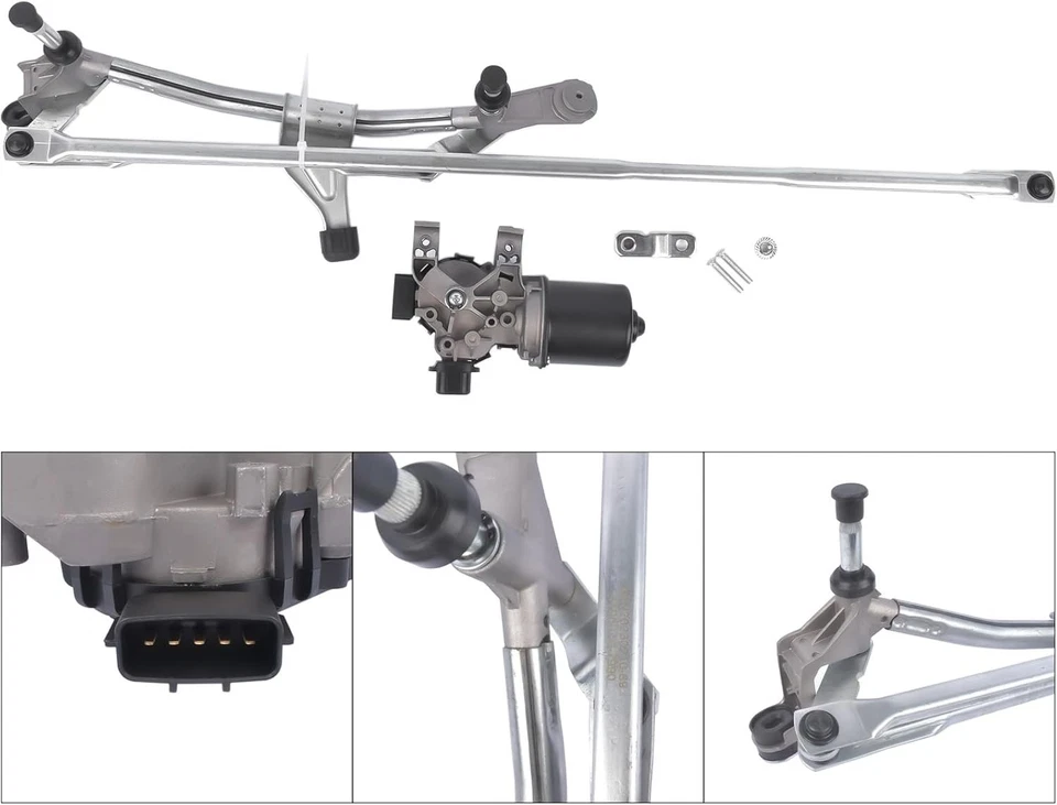 RENAULT CLIO MK4 (2013-2020) FRONT WINDSCREEN WIPER MOTOR LINKAGE & BAR COMPLETE - Image 2 of 4