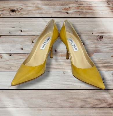 【新品】JIMMY CHOO イエローパンプス 35.5 Jimmy Choo Yellow Pointed Toe High Heels 35.5 | eBay