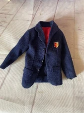 VTG Ken Victory Dance Navy Blue Wool Blazer #1411 Barbie Mattel 1964