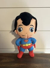 DC Super Friends Superman Plush Doll 9" A&A Global Industries Big Head Cute