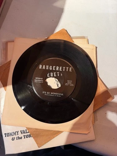 Bonnie Baldwin June & Evelyn I Close My Eyes / It's So Wonderful Rangerette 45 - product listing photo