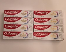 LOT 8 Colgate Total Active Prevention Clean Mint Toothpaste, 5.1 fl oz