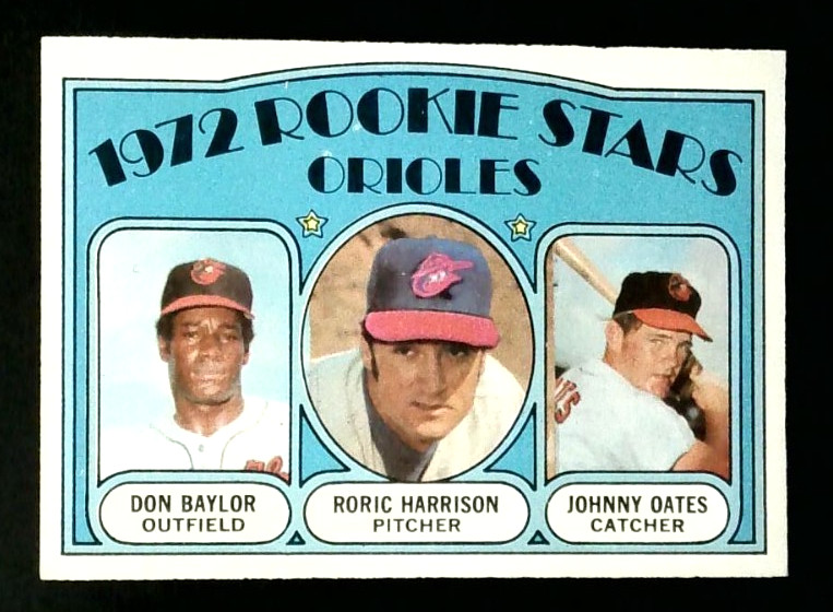 1972 O-Pee-Chee OPC Rookie Stars #474 Don Baylor Oates Baseball Card EX-MT