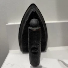 Cast Iron Door Stop/ Iron In Black