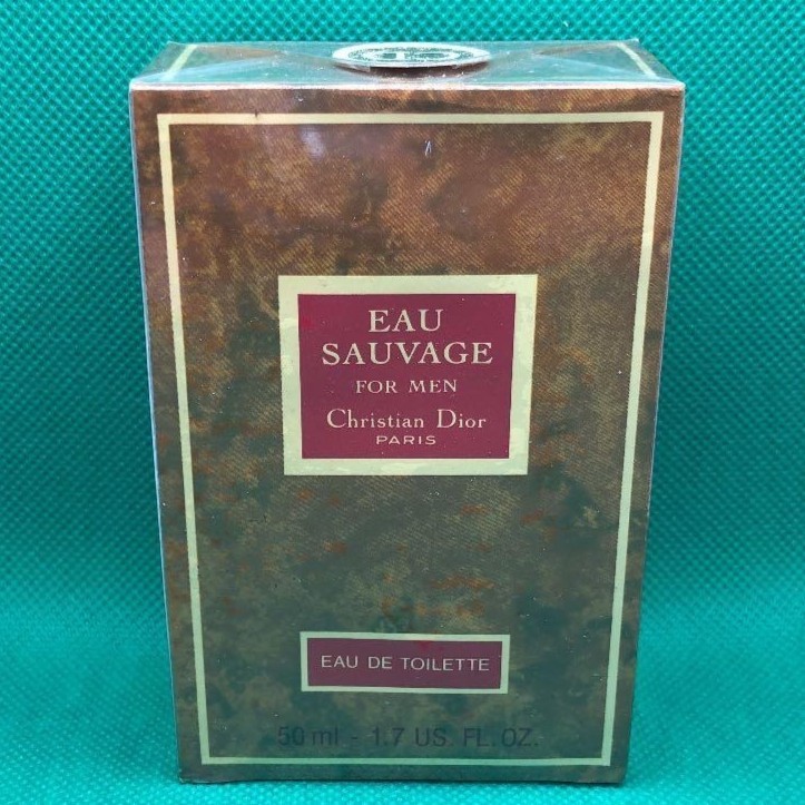 ChristianDiorEAUSAUVAGEPOURHOMMEEDT50mL1.7FLOZSprayPerfumeSealed