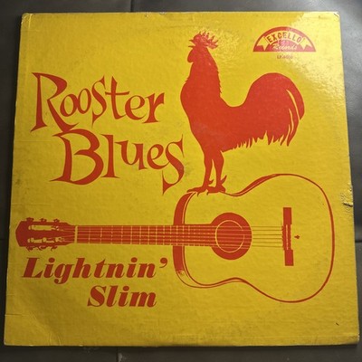 Lightnin' Slim Rooster Blues Excello LP-8000 Orange Label DG Deep Groove Mono