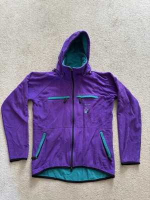 Vintage Karrimor Size XL Purple Blue Fleece Zip Jacket 90's Men