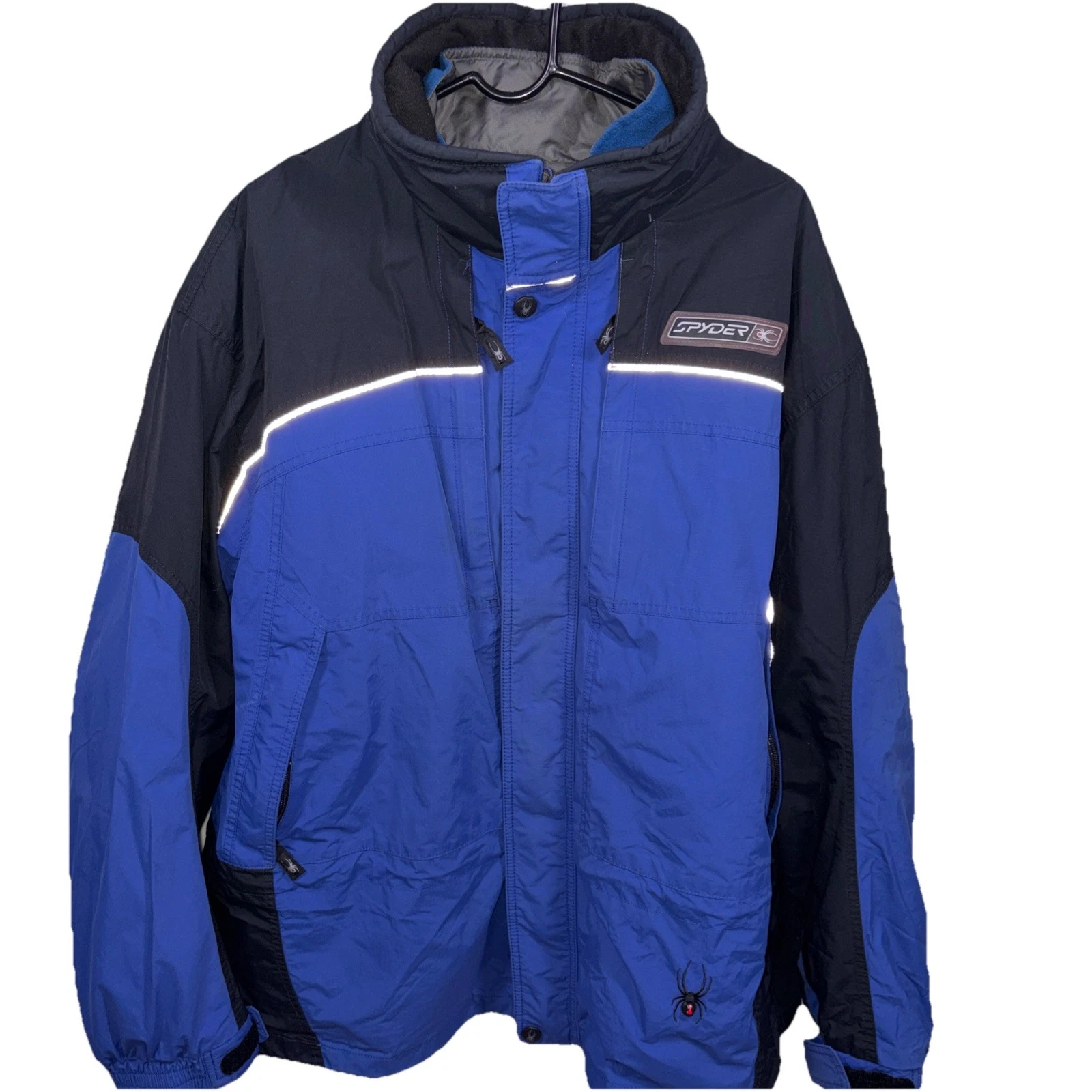 Spyder Jacket Mens XXL Hooded Entrant G11 Sport Snow Boarding Ski Coat