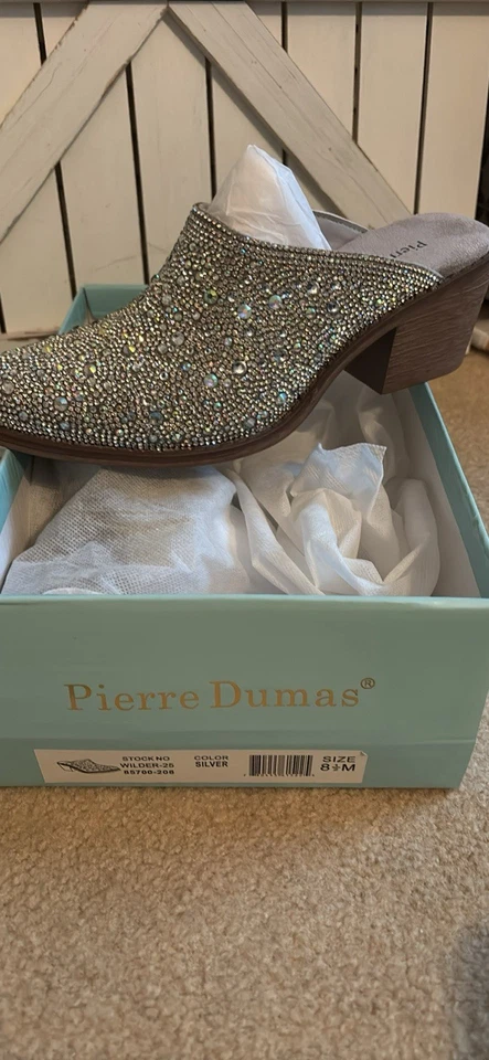 Mules mujer estrás talla 8,5 Foto 4 de 4