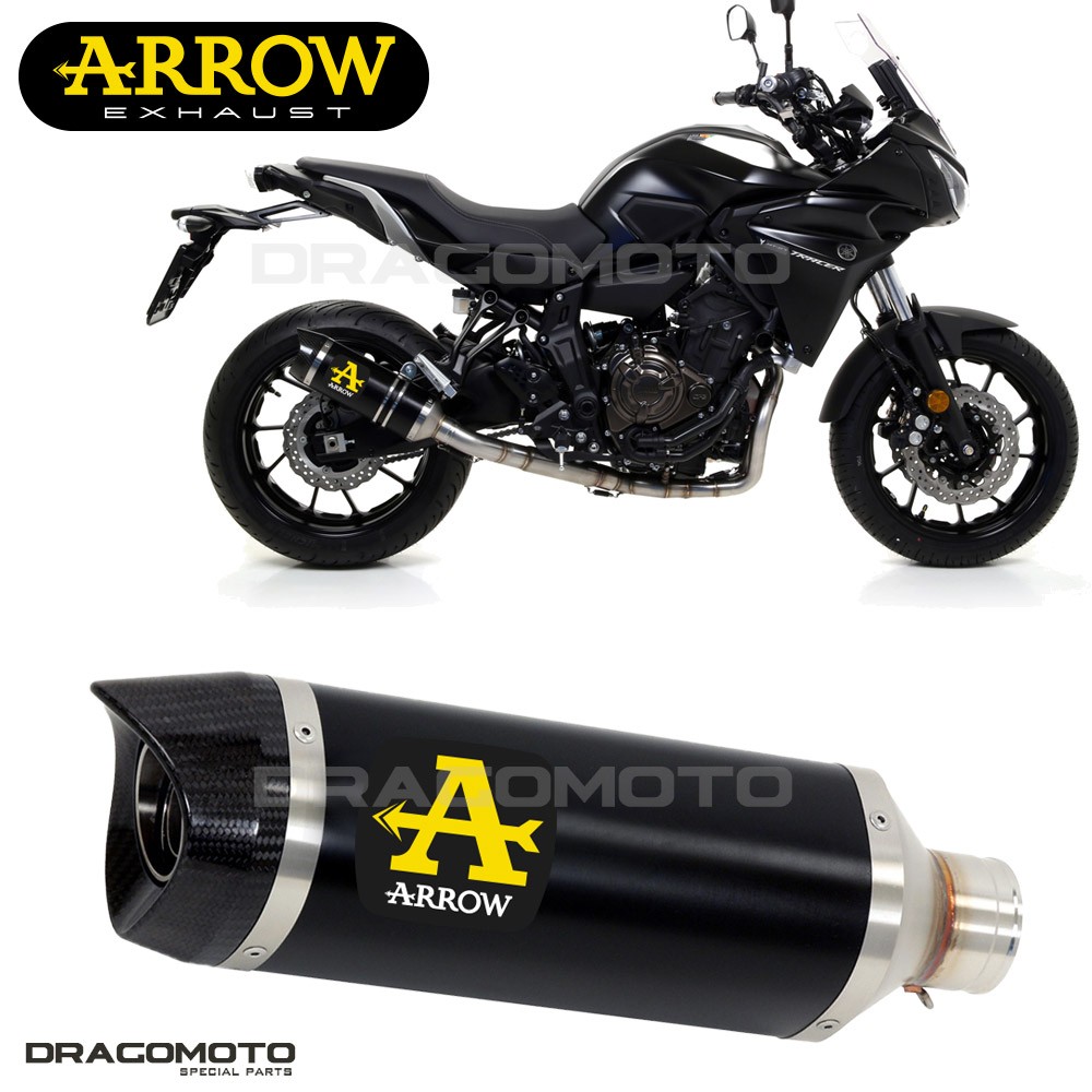 Échappement ARROW Tracer 700 pour sublimer vos roadtrips et sorties en moto 2018