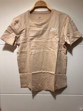 Image of Womens Nike Club LBR SS T-Shirt - Sandrift - S