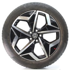 VW ID.3 E11 Winterräder Andoya Schwarz Glanz Continental 215/50R19 10A601025J