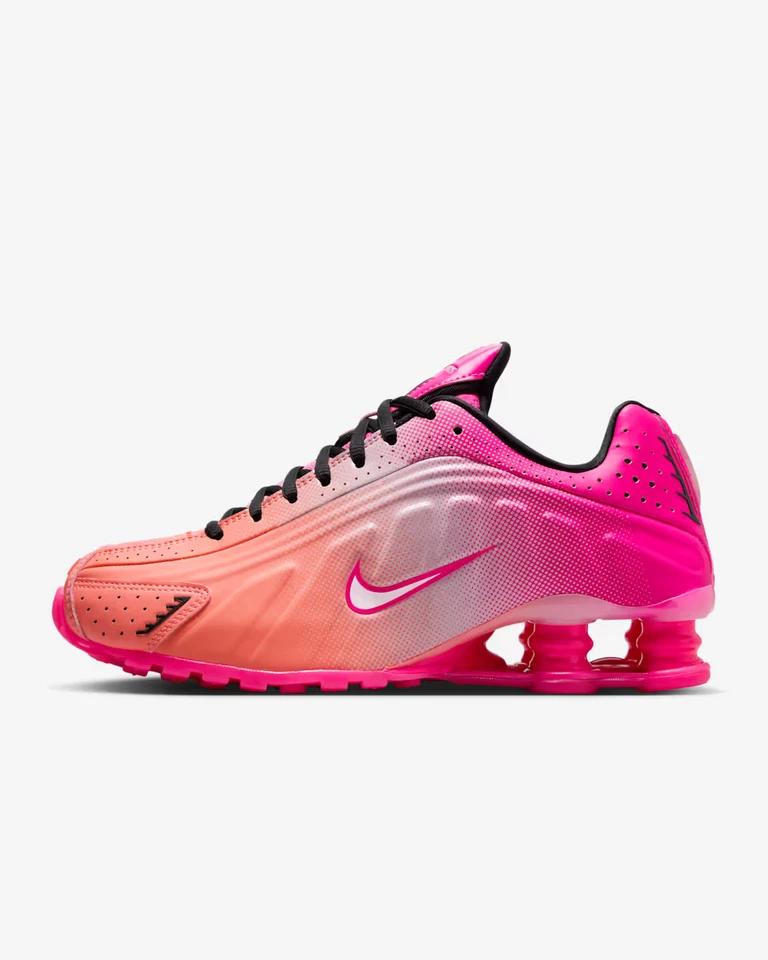 IH2343-600 Nike Shox R4 Hyper Pink Atomic Pink (donna) - Immagine 2 di 4