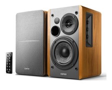 Edifier R1280DB Active Remote Control Bookshelf Studio Bluetooth Speaker - Brown