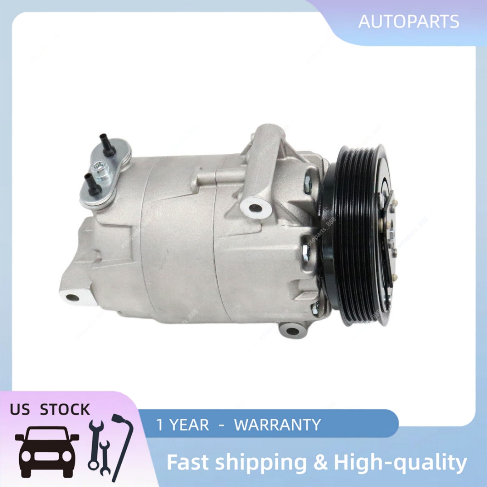 AC Compressor Pump for Ferrari F430 Maserati Quattroporte Gran Turismo 4.2L 4.7L