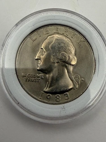 1983-D Washington Quarter — photo from the most recent tracked eBay sale