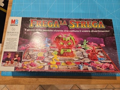 Frega Die Hexe Gesellschaftsspiel in Box Mb Vintage komplett