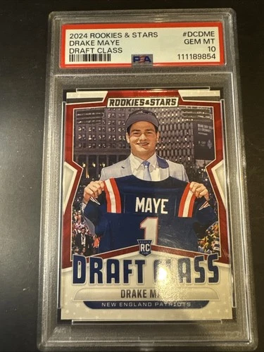 2024 Panini Rookies & Stars Drake Maye Draft Class #DC-DME PSA 10 🔥