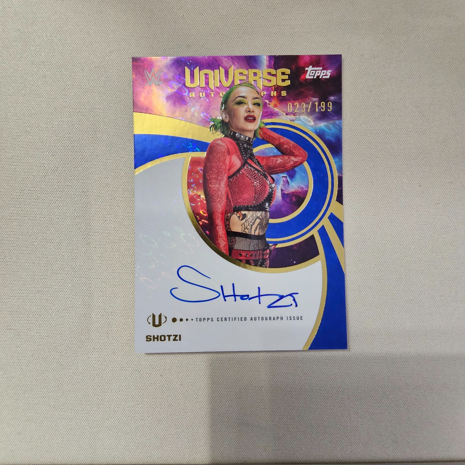 Topps Universe 2025 - Shotzi - AUTO 023/199