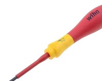 Screwdriver: Insulated; Phillips; PH0; Blade Length: - WIHA.321N/PH0 | EU Stock