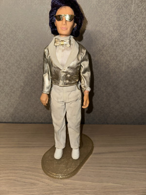 JEM Truly Outrageous Glitter 'n Gold Rio Puppe 4016 Hasbro 1986 95% komplett