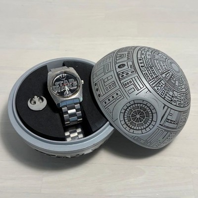 Star Wars Fossil Limited Edition Wrist Watch 1996 Death Star Case 15000pcs