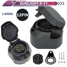 13 polige Steckdose 13 pol Anhängersteckdose Hängersteckdose Dose Buchse