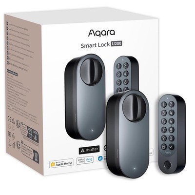 Aqara Smart Lock U200 (Fingerabdrucktastatur enthalten), Matter over Thread, Smart D