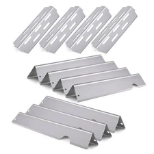 Stainless Steel Flavorizer Bars and Grill Heat Deflectors for Weber Genesis I...