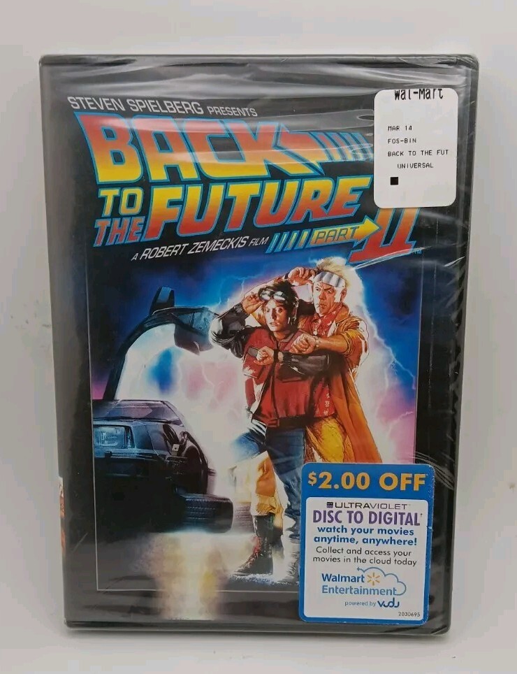 Back to the Future- Part (DVD) Michael Fox BRAND NEW SEALED
