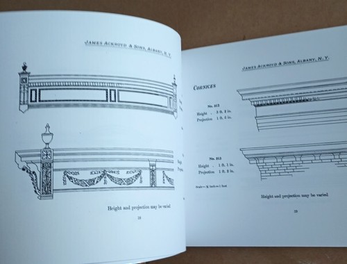 Ackroyd (1902) Architectural Sheet Metal Work CATALOG Ornamental Building Sample - Picture 11 of 24