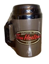 TIM HORTON'S Coffee Aladdin Plastic Travel Mug/Insulated Thermos Jumbo 64 oz New