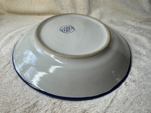 Louisville Stoneware 12.75" Oval Serving Platter Cornflower Blue Bachelor Button - Picture 8 of 16