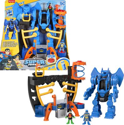 Fisher-Price Imaginext DC Super Friends Batman Toy, Robo Command Center Playset