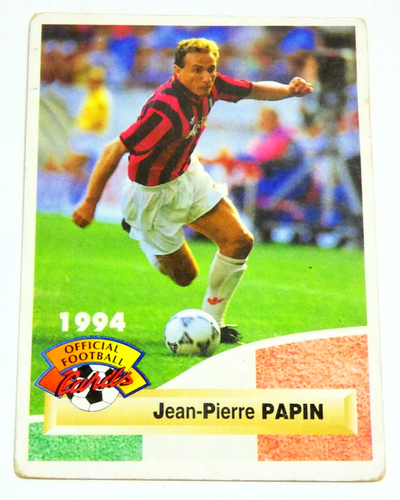 François Calderaro Psg Carte Official Football Cards Panini 1994 #206 François Calderaro Psg Carte Official Football Cards Panini 1994 #206
